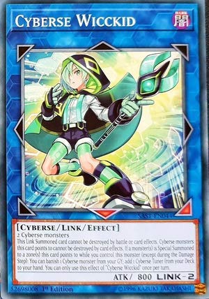 Amazon.co.jp: 遊戯王 - Cyberse Wicckid - SAST-EN044 - Savage